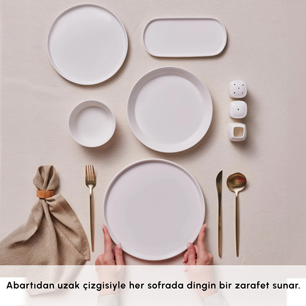 Karaca Forever Bone Bomo 53 Parça 12 Kişilik Yemek Takımı - 2