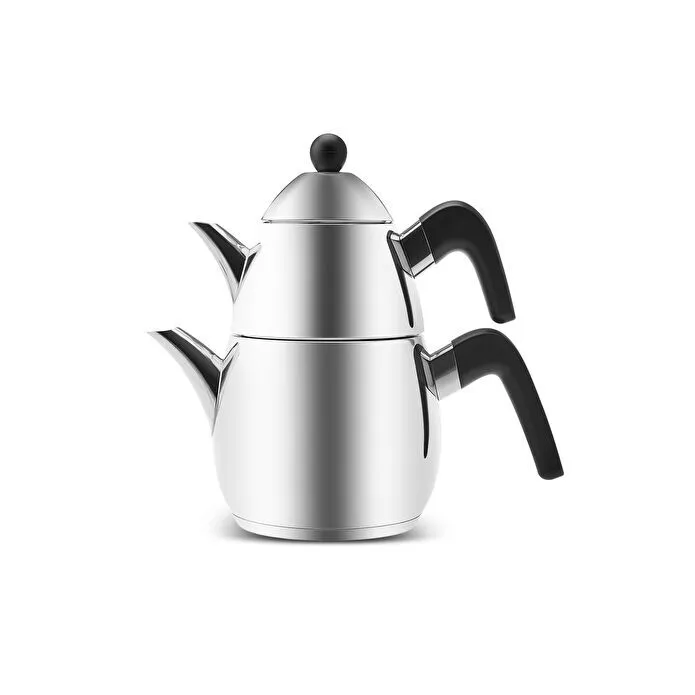 Powersteel Pro 316+ Tokyo Maxi Çelik İndüksiyon Tabanlı Çaydanlık Takımı - 2
