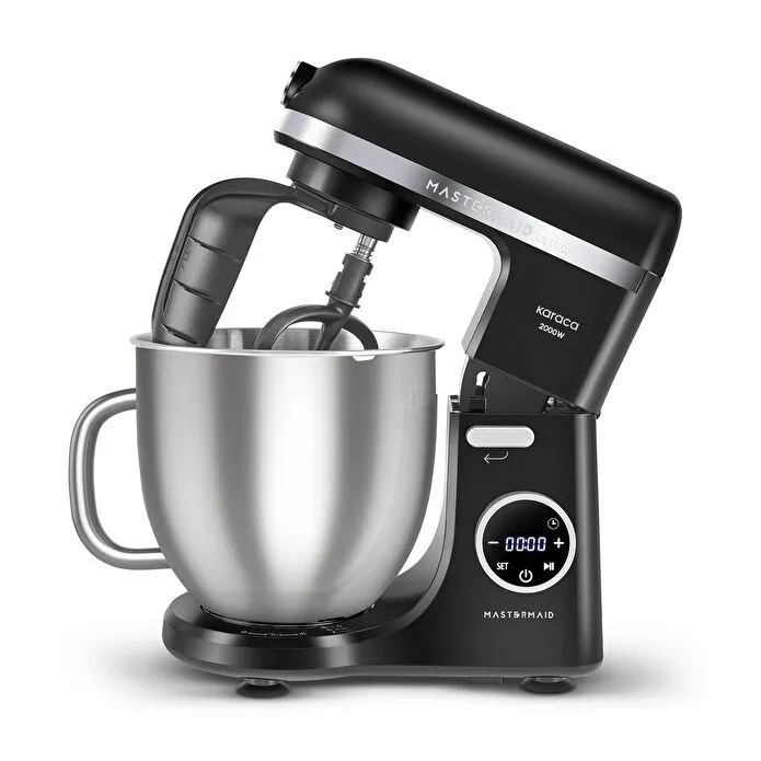 Karaca Mastermaid Chef Ultra D2000W Dijital Ekranlı Hamur Yoğurma Makinesi Black 7L - 2