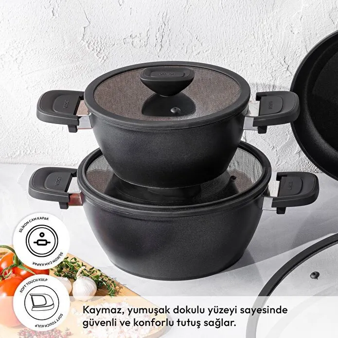 Emsan Diamente 7 Parça Tencere Seti - 3